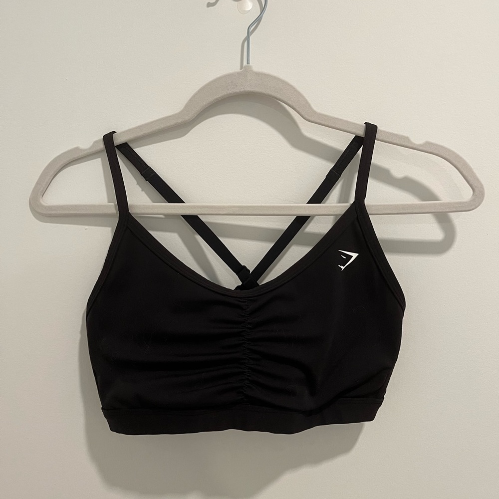 Large Black Gymshark Sports Bra